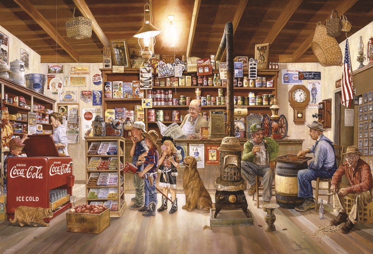 The General Store 1000 Piece Jigsaw Puzzle by Eurographics - Eurographics - Jigsaw Puzzles - The Puzzle Center