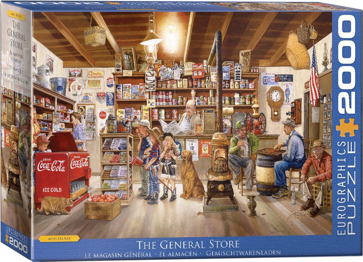 The General Store 2000 Piece Puzzle by Eurographics - Eurographics - Jigsaw Puzzles - The Puzzle Center -