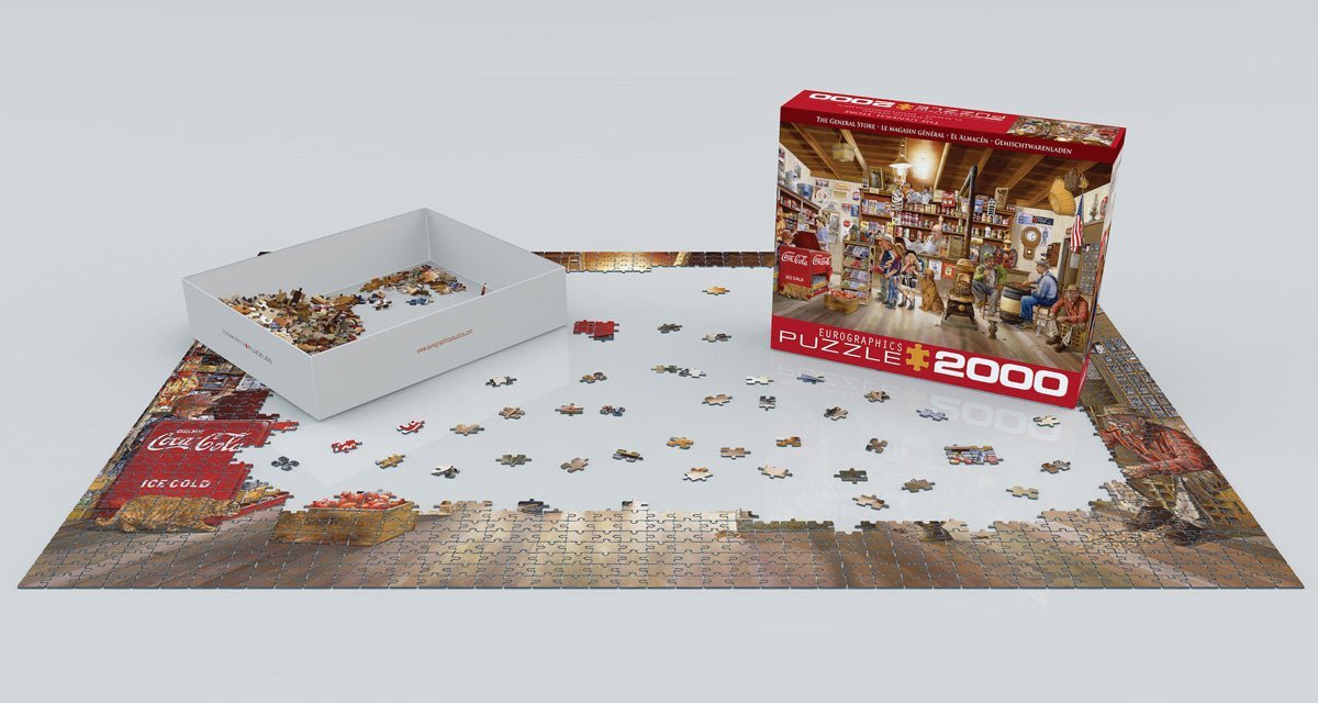 The General Store 2000 Piece Puzzle by Eurographics - Eurographics - Jigsaw Puzzles - The Puzzle Center -