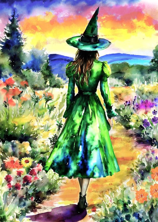 The Green Witches Journey 500 Piece Jigsaw Puzzle - Limited Release | Springbok Puzzles - Springbok Puzzles - Jigsaw Puzzles - The Puzzle Center
