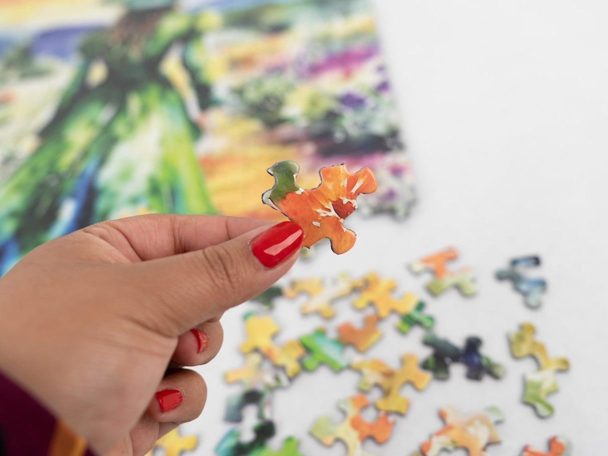 The Green Witches Journey 500 Piece Jigsaw Puzzle - Limited Release | Springbok Puzzles - Springbok Puzzles - Jigsaw Puzzles - The Puzzle Center