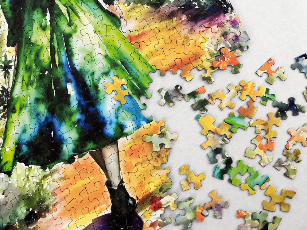 The Green Witches Journey 500 Piece Jigsaw Puzzle - Limited Release | Springbok Puzzles - Springbok Puzzles - Jigsaw Puzzles - The Puzzle Center