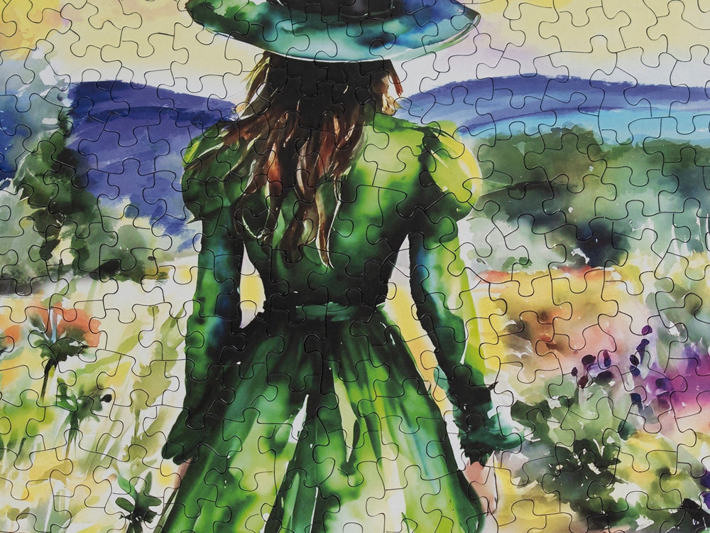 The Green Witches Journey 500 Piece Jigsaw Puzzle - Limited Release | Springbok Puzzles - Springbok Puzzles - Jigsaw Puzzles - The Puzzle Center