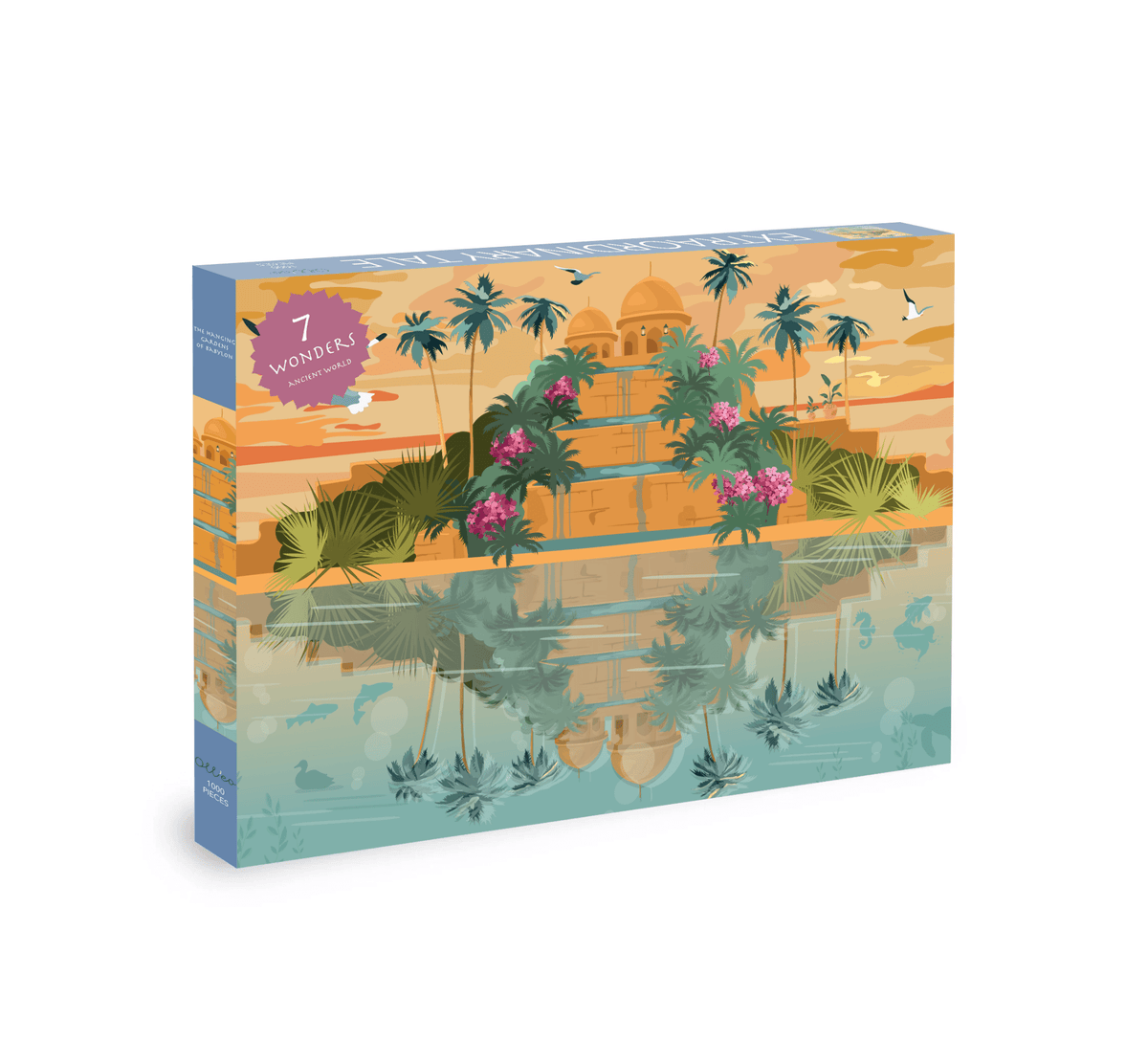 The Hanging Gardens of Babylon 1000 Piece Jigsaw Puzzle | Olleo Puzzles - Jigsaw Puzzles - The Puzzle Center