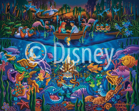 The Little Mermaid - Part of your world 500 Piece Jigsaw Puzzle | Dowdle Puzzles - Dowdle - Jigsaw Puzzles - The Puzzle Center