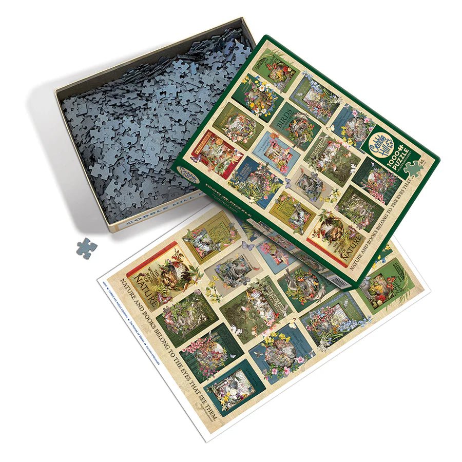 The Nature of Books 1000 Piece Puzzle by Cobble Hill Puzzles - Cobble Hill Puzzles - Jigsaw Puzzles - The Puzzle Center