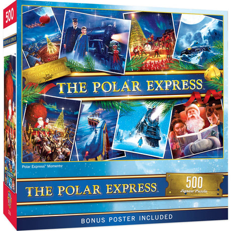 The Polar Express - Moments 500 Piece Jigsaw Puzzle | Masterpieces Puzzles - Jigsaw Puzzles - The Puzzle Center