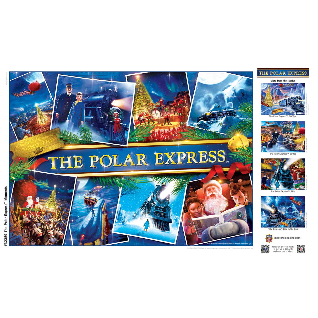 The Polar Express - Moments 500 Piece Jigsaw Puzzle | Masterpieces Puzzles - Jigsaw Puzzles - The Puzzle Center
