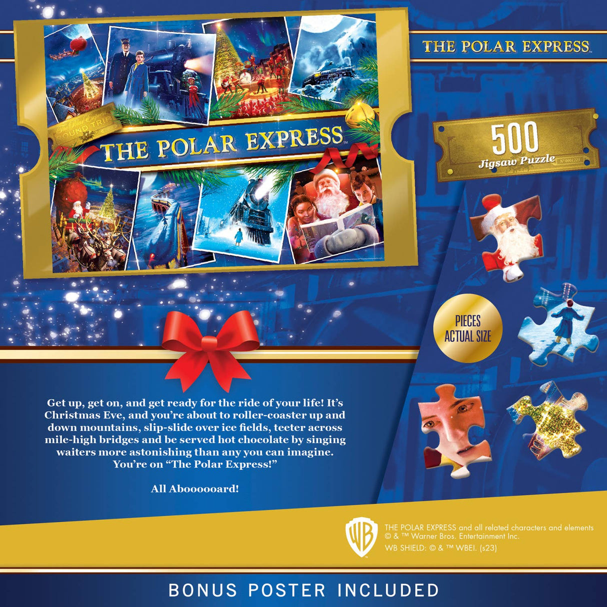 The Polar Express - Moments 500 Piece Jigsaw Puzzle | Masterpieces Puzzles - Jigsaw Puzzles - The Puzzle Center