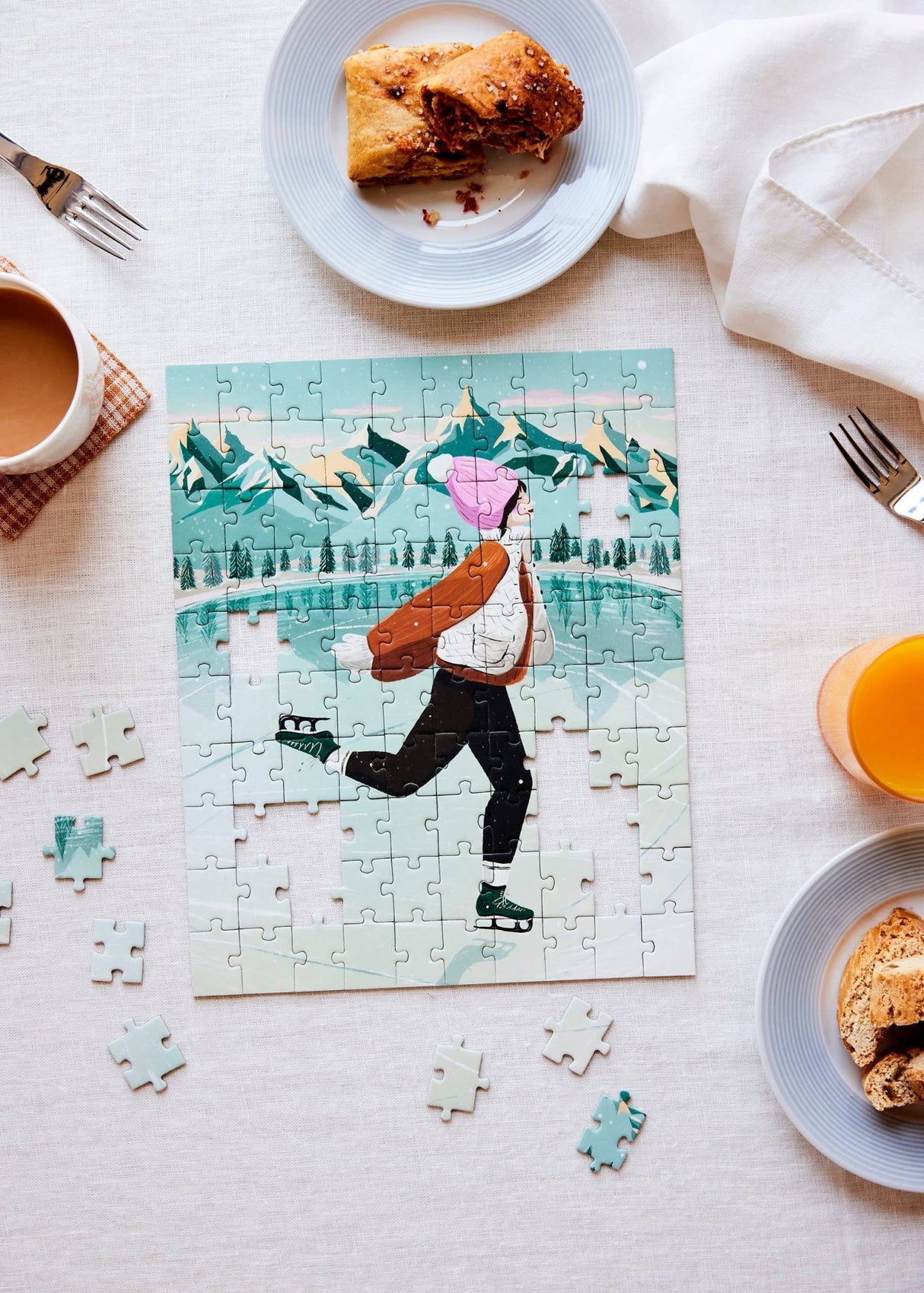 The Skater 100 Piece Puzzle Jigsaw Puzzle | Ordinary Habit - Jigsaw Puzzles - The Puzzle Center
