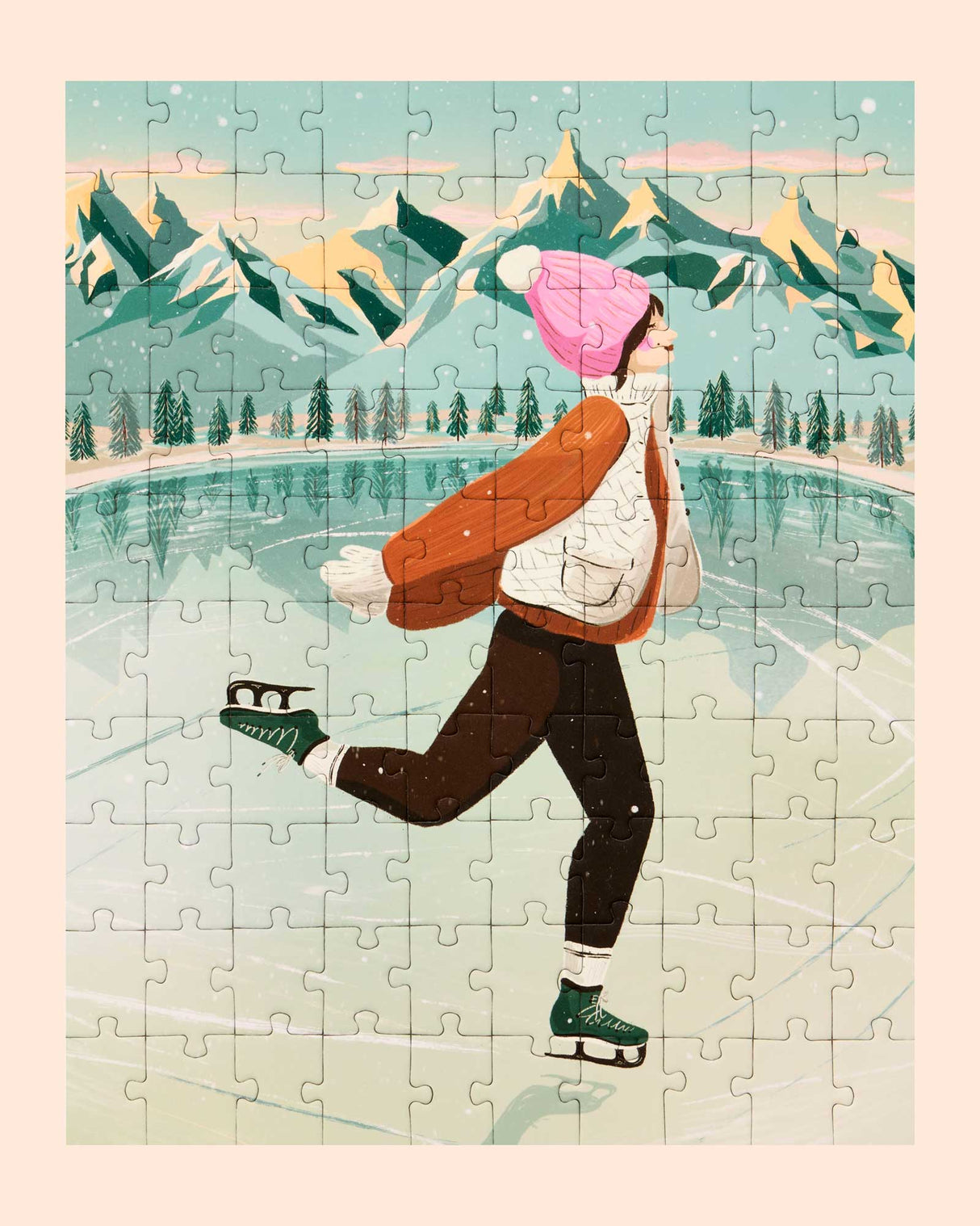 The Skater 100 Piece Puzzle Jigsaw Puzzle | Ordinary Habit - Jigsaw Puzzles - The Puzzle Center