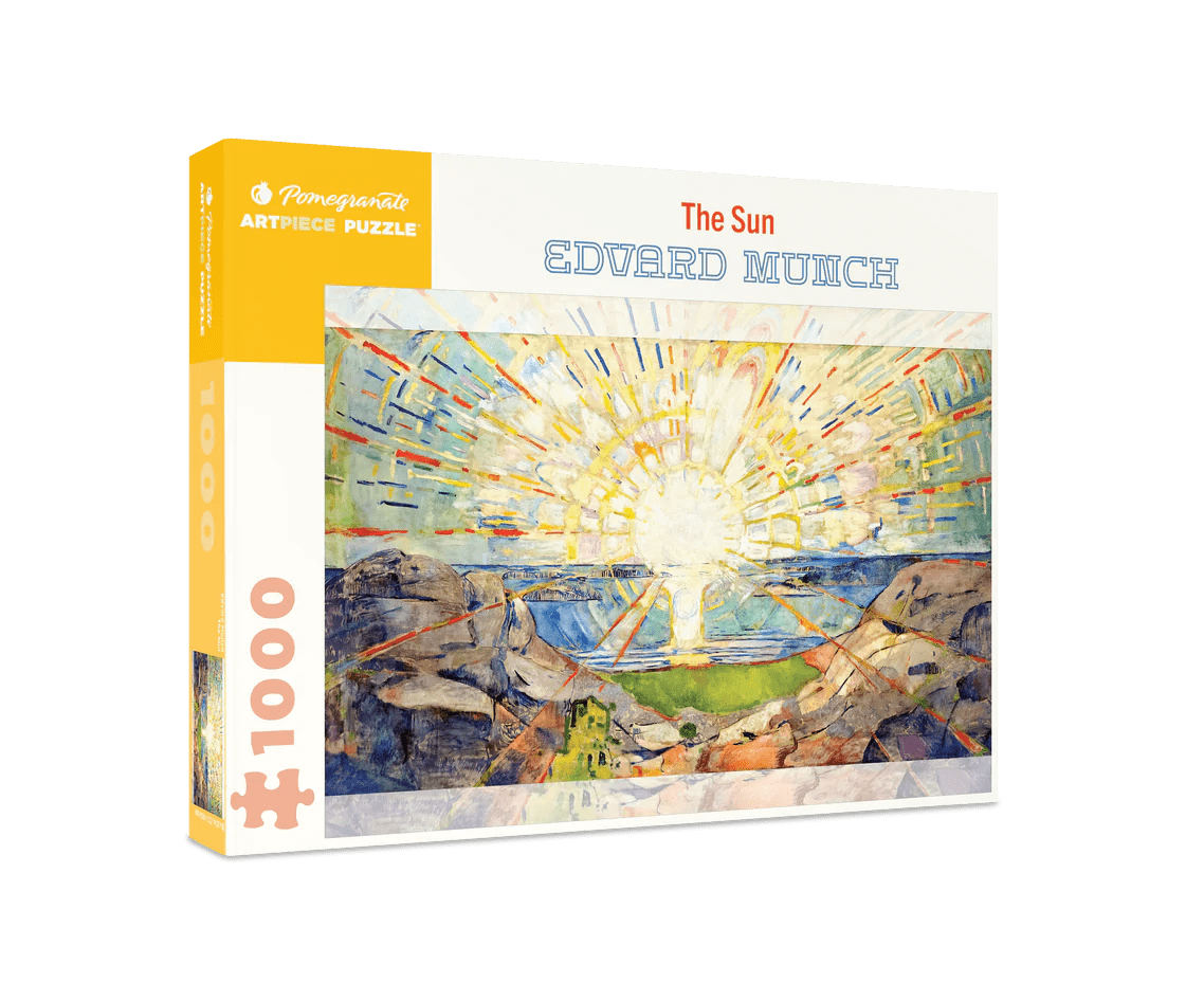 The Sun 1000 - Piece Jigsaw Puzzle by Pomegranate - Edvard Munch Art - Pomegranate - Jigsaw Puzzles - The Puzzle Center -