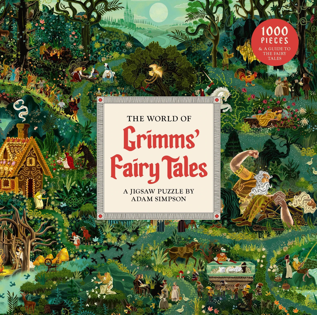 The World of Grimms' Fairy Tales 1000 Piece Jigsaw Puzzle | Laurence King Publishing - Jigsaw Puzzles - The Puzzle Center