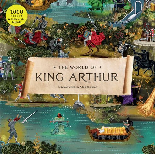The World of King Arthur 1000 Piece Jigsaw Puzzle | Laurence King Publishing - Jigsaw Puzzles - The Puzzle Center