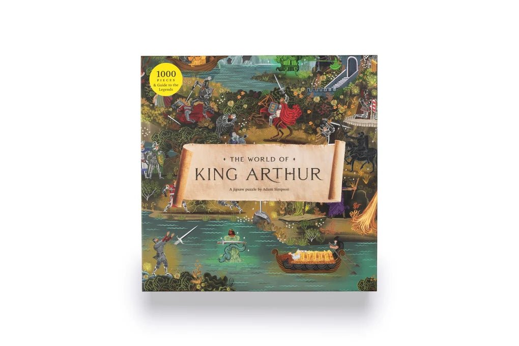 The World of King Arthur 1000 Piece Jigsaw Puzzle | Laurence King Publishing - Jigsaw Puzzles - The Puzzle Center