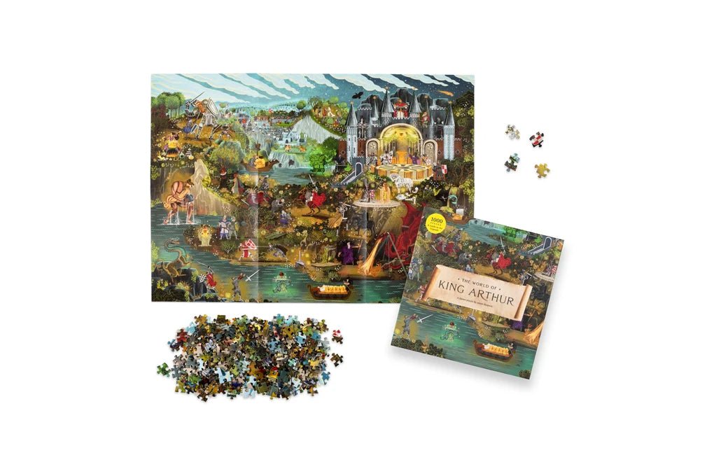 The World of King Arthur 1000 Piece Jigsaw Puzzle | Laurence King Publishing - Jigsaw Puzzles - The Puzzle Center