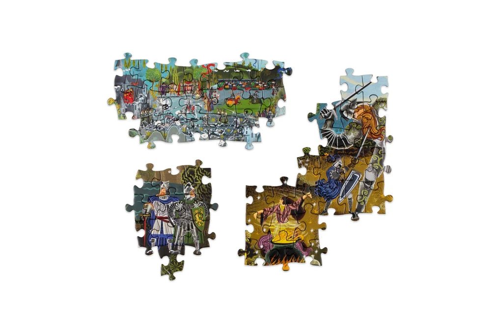The World of King Arthur 1000 Piece Jigsaw Puzzle | Laurence King Publishing - Jigsaw Puzzles - The Puzzle Center