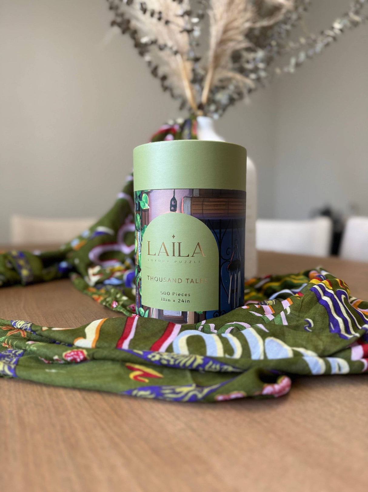 Thousand Tales 500 Piece Jigsaw Puzzle | Laila Luxury Puzzles - Jigsaw Puzzles - The Puzzle Center