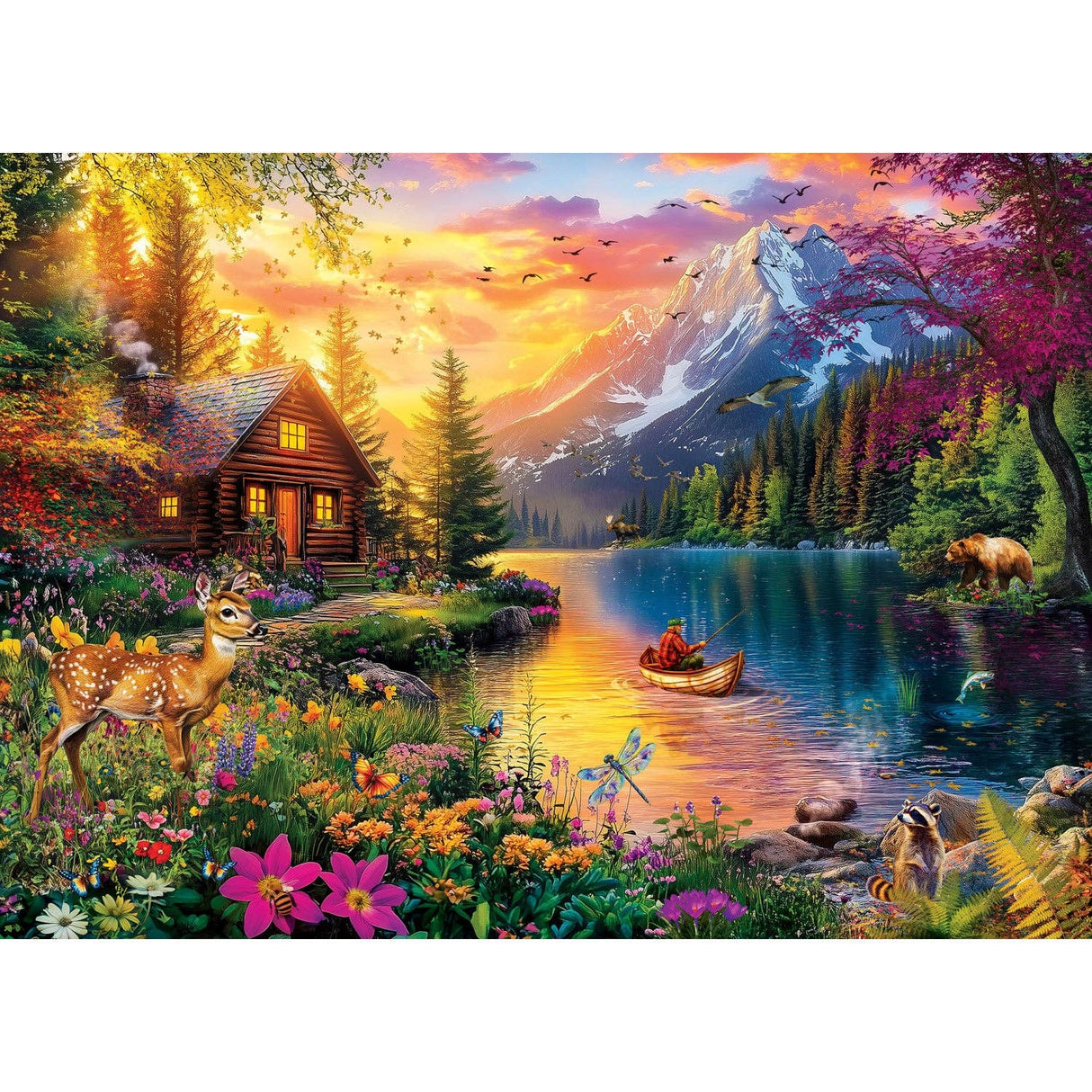 Time Away Evening Tranquility 1000 Piece Jigsaw Puzzle | Masterpieces Puzzles - Masterpieces Puzzles - Jigsaw Puzzles - The Puzzle Center