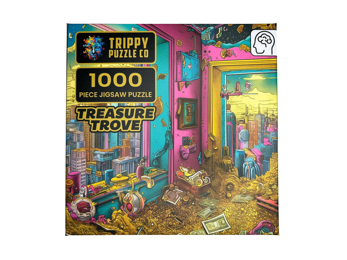Treasure Trove 1000 Piece Jigsaw Puzzle | Trippy Puzzle Co - Jigsaw Puzzles - The Puzzle Center