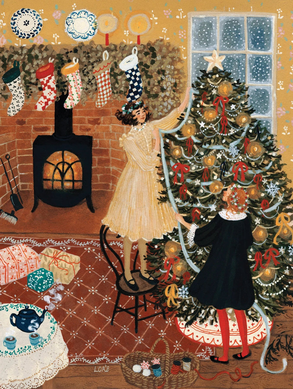 Tree Trimmings 1000 Piece Jigsaw Puzzle | New York Puzzle Company - Jigsaw Puzzles - The Puzzle Center