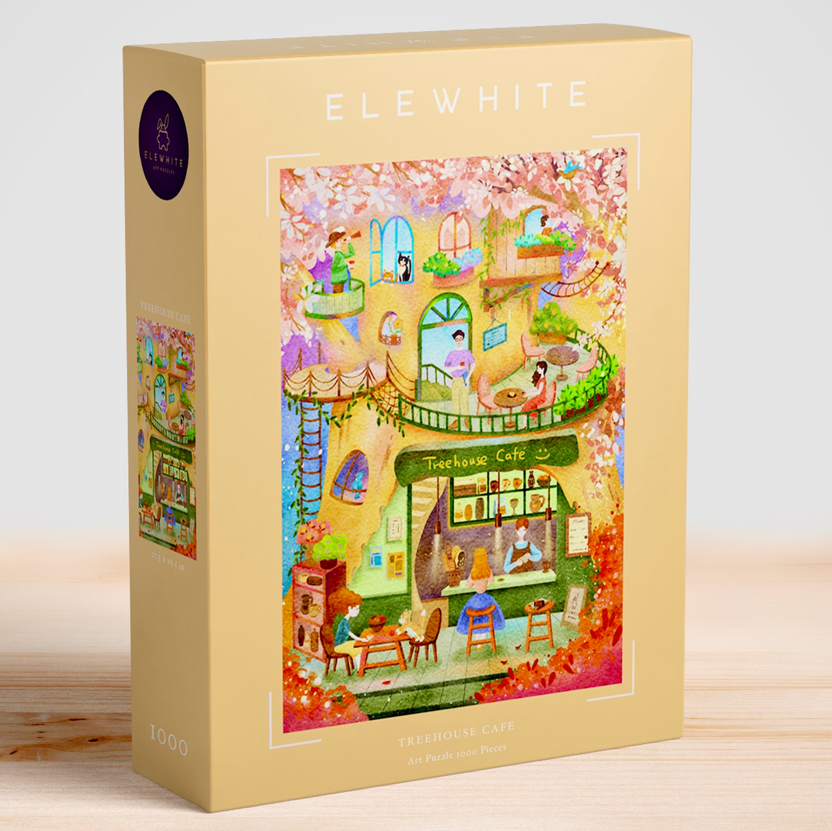 Treehouse Cafe 1000 Piece Jigsaw Puzzle | Elewhite - Jigsaw Puzzles - The Puzzle Center