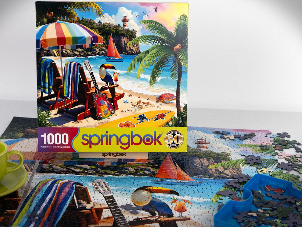 Tropical Paradise 1000 Piece Jigsaw Puzzle | Springbok Puzzles - Springbok Puzzles - Jigsaw Puzzles - The Puzzle Center
