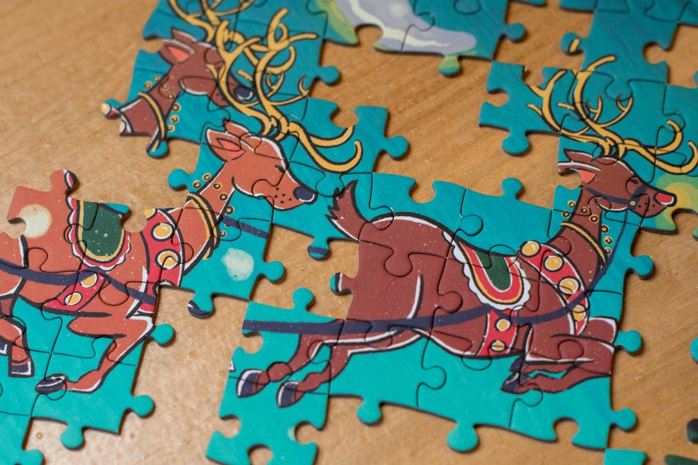 Twas The Night Before Christmas 750 Piece Jigsaw Puzzle | Puzzles of Color - Jigsaw Puzzles - The Puzzle Center