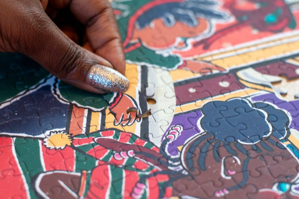 Twas The Night Before Christmas 750 Piece Jigsaw Puzzle | Puzzles of Color - Jigsaw Puzzles - The Puzzle Center