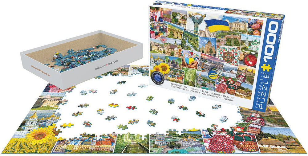 Ukraine - Globetrotter 1000 Piece Jigsaw Puzzle by Eurographics - Eurographics - Jigsaw Puzzles - The Puzzle Center