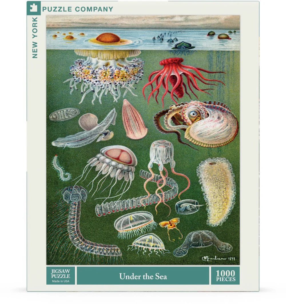 Under the Sea 1000 Piece Jigsaw Puzzle | New York Puzzle Company - Jigsaw Puzzles - The Puzzle Center