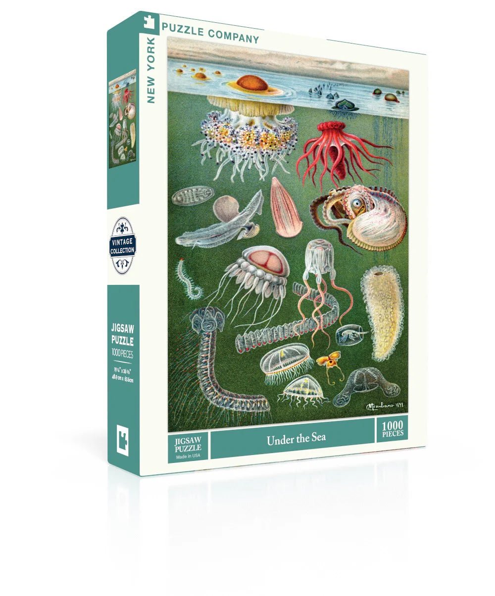 Under the Sea 1000 Piece Jigsaw Puzzle | New York Puzzle Company - Jigsaw Puzzles - The Puzzle Center
