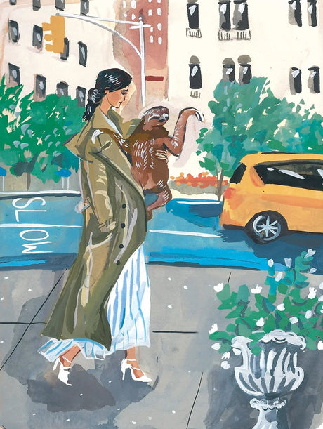 Urban Sloth 500 Piece Jigsaw Puzzle by New York Puzzle Company - New York Puzzle Company - Jigsaw Puzzles - The Puzzle Center