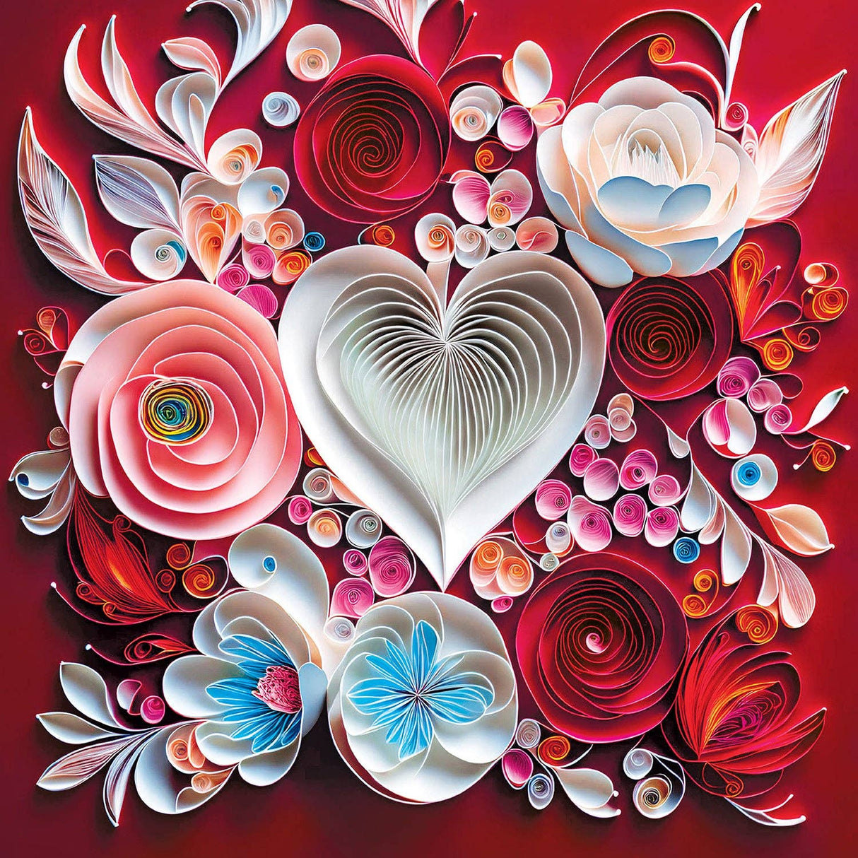 Valentine's Day - Love in Bloom 1000 Piece Jigsaw Puzzle | Masterpieces Puzzles - Jigsaw Puzzles - The Puzzle Center