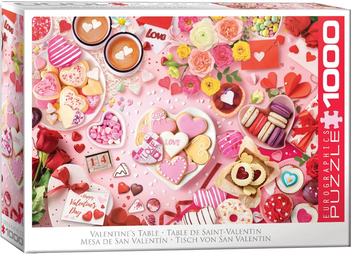 Valentine's Table 1000 Piece Jigsaw Puzzle | Eurographics - Jigsaw Puzzles - The Puzzle Center