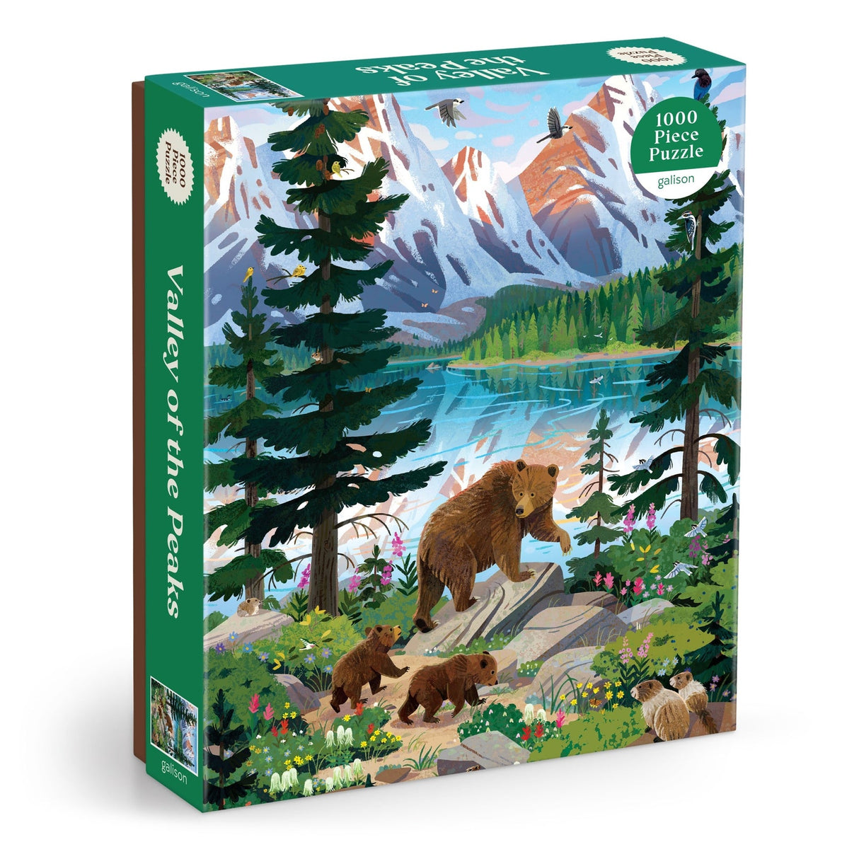 Valley Of The Peaks 1000 Piece Jigsaw Puzzle | Galison