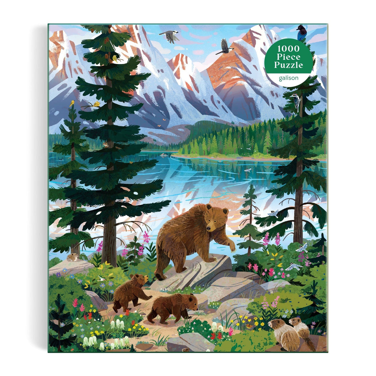 Valley Of The Peaks 1000 Piece Jigsaw Puzzle | Galison