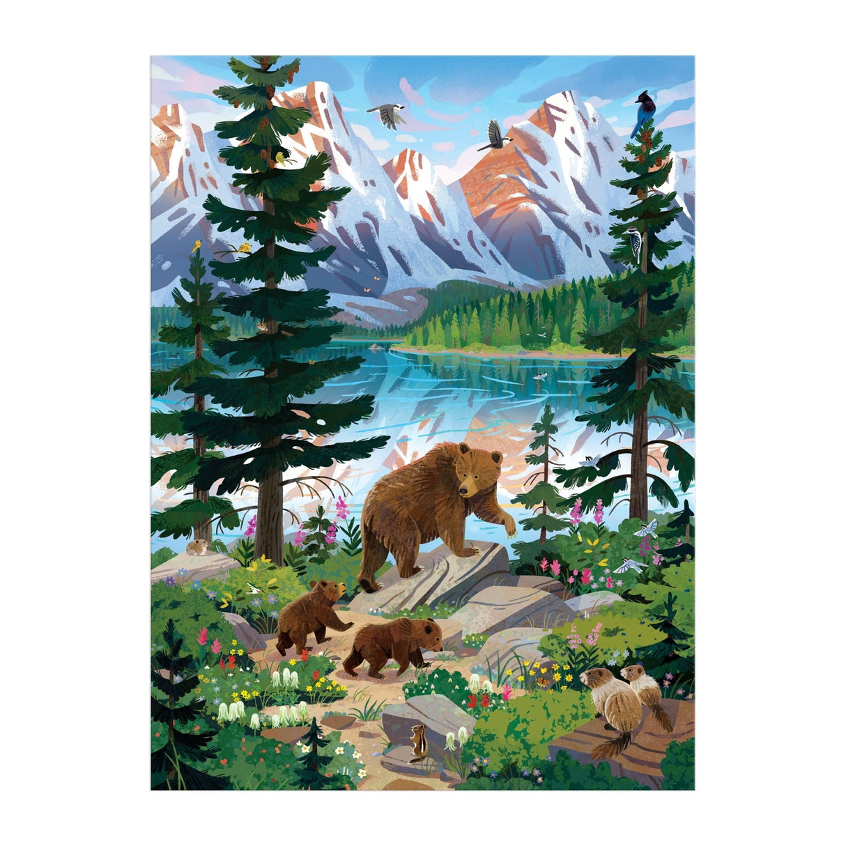Valley Of The Peaks 1000 Piece Jigsaw Puzzle | Galison