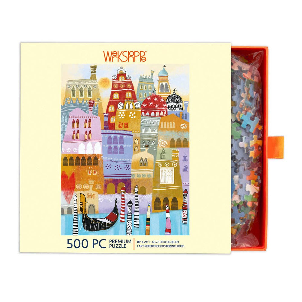 Venice 500 Piece Jigsaw Puzzle | WerkShoppe - Jigsaw Puzzles - The Puzzle Center