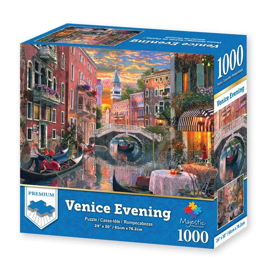 Venice Evening 1000 Piece Jigsaw Puzzle by Springbok Puzzles - Springbok Puzzles - Jigsaw Puzzles - The Puzzle Center