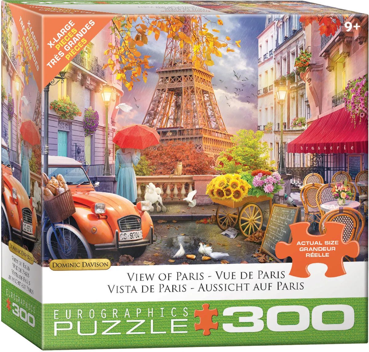 View of Paris 300 Piece Jigsaw Puzzle | Eurographics - Jigsaw Puzzles - The Puzzle Center