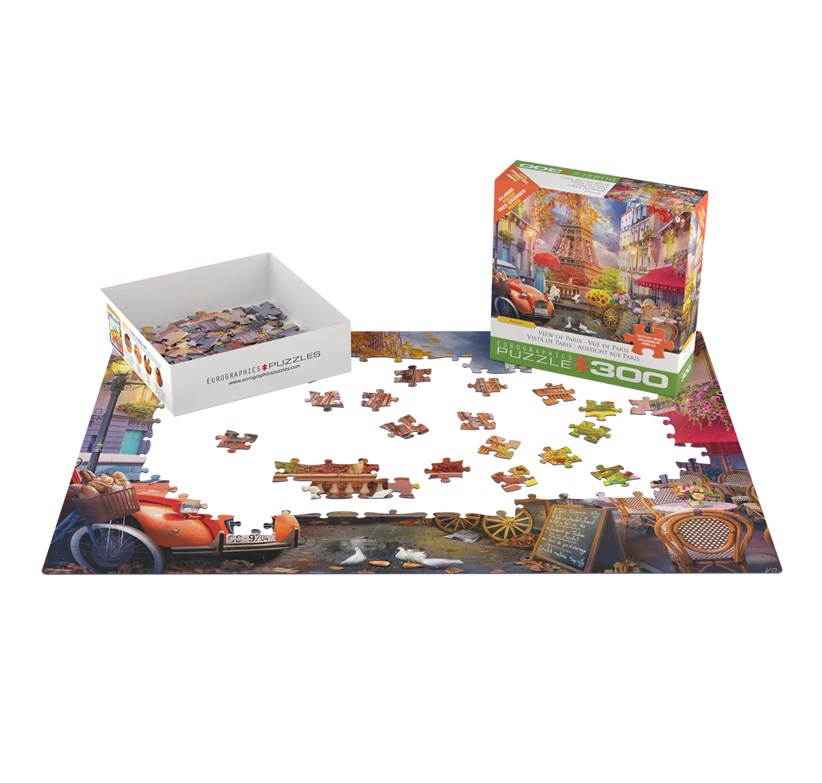 View of Paris 300 Piece Jigsaw Puzzle | Eurographics - Jigsaw Puzzles - The Puzzle Center