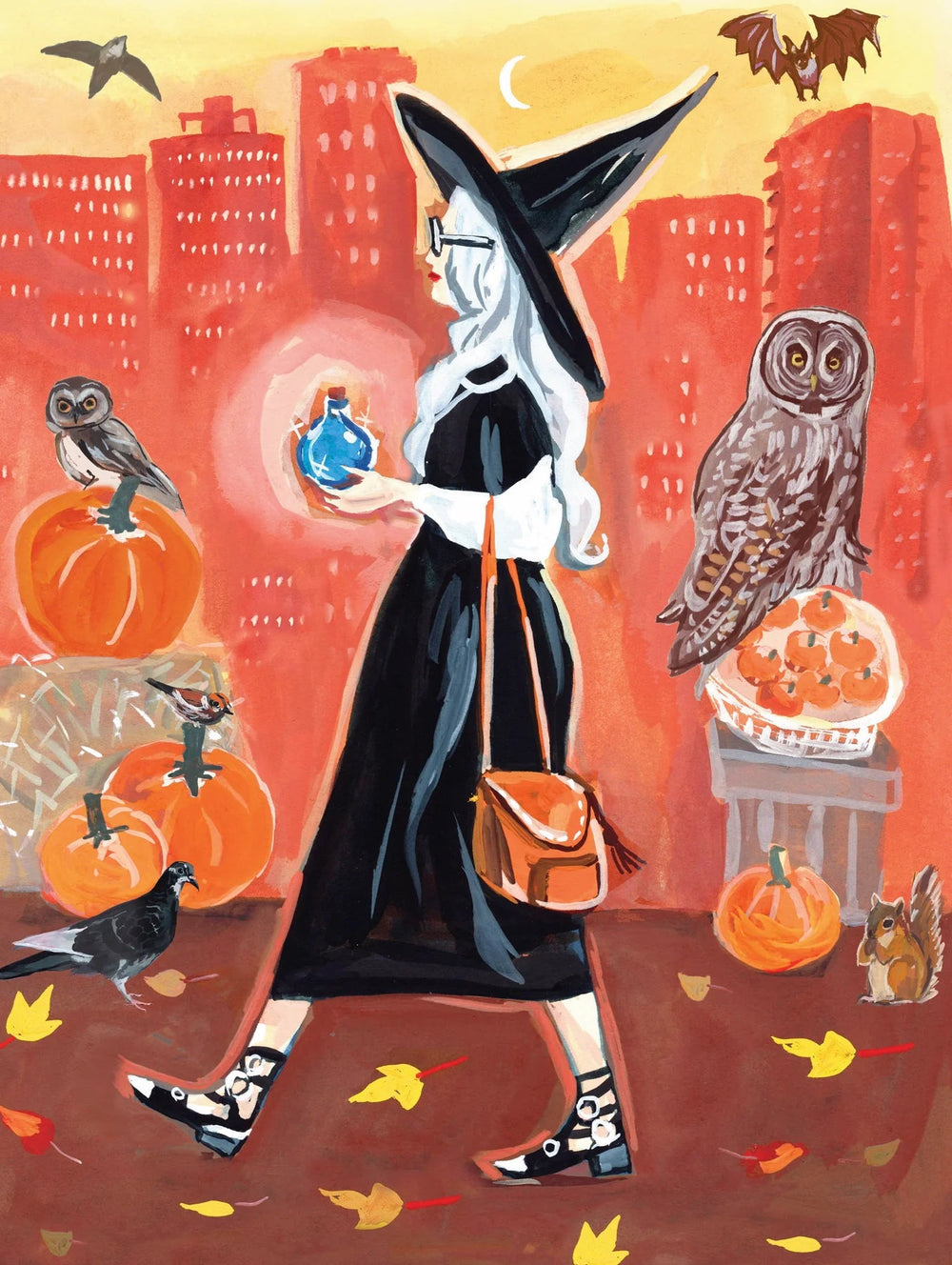 Village Witch 1000 Piece Jigsaw Puzzle | New York Puzzle Company - Jigsaw Puzzles - The Puzzle Center