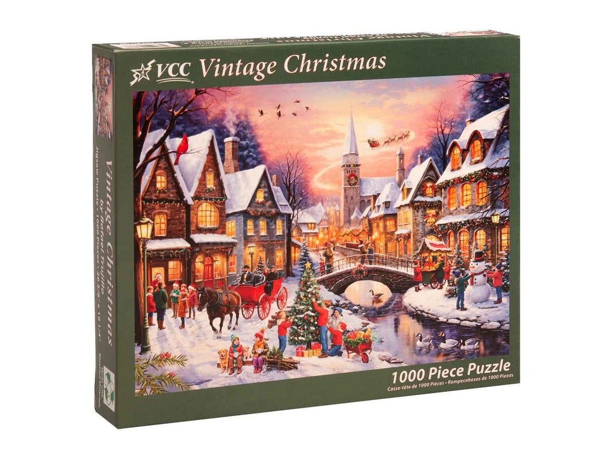 Vintage Christmas 1000 Piece Jigsaw Puzzle | Vermont Christmas Co - Jigsaw Puzzles - The Puzzle Center