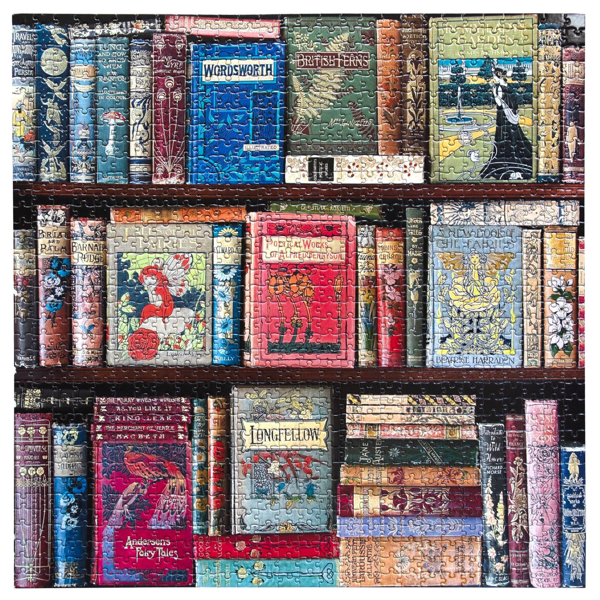 Vintage Library 1000 Piece Jigsaw Puzzle | eeBoo - Jigsaw Puzzles - The Puzzle Center