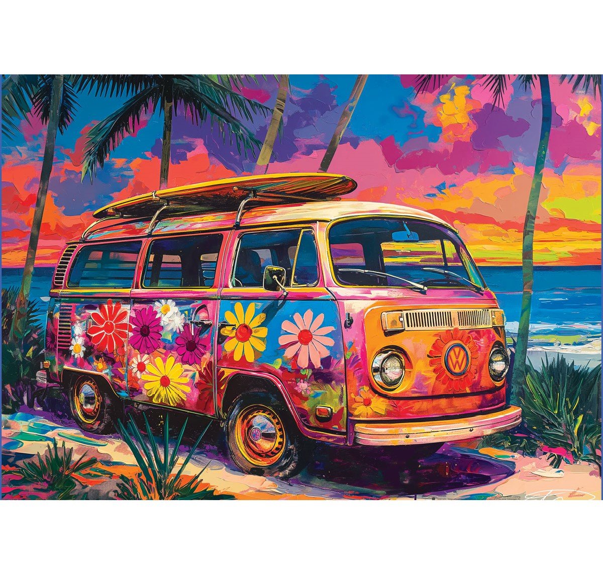 VW Bayside 500 Piece Jigsaw Puzzle | Eurographics - Eurographics - Jigsaw Puzzles - The Puzzle Center