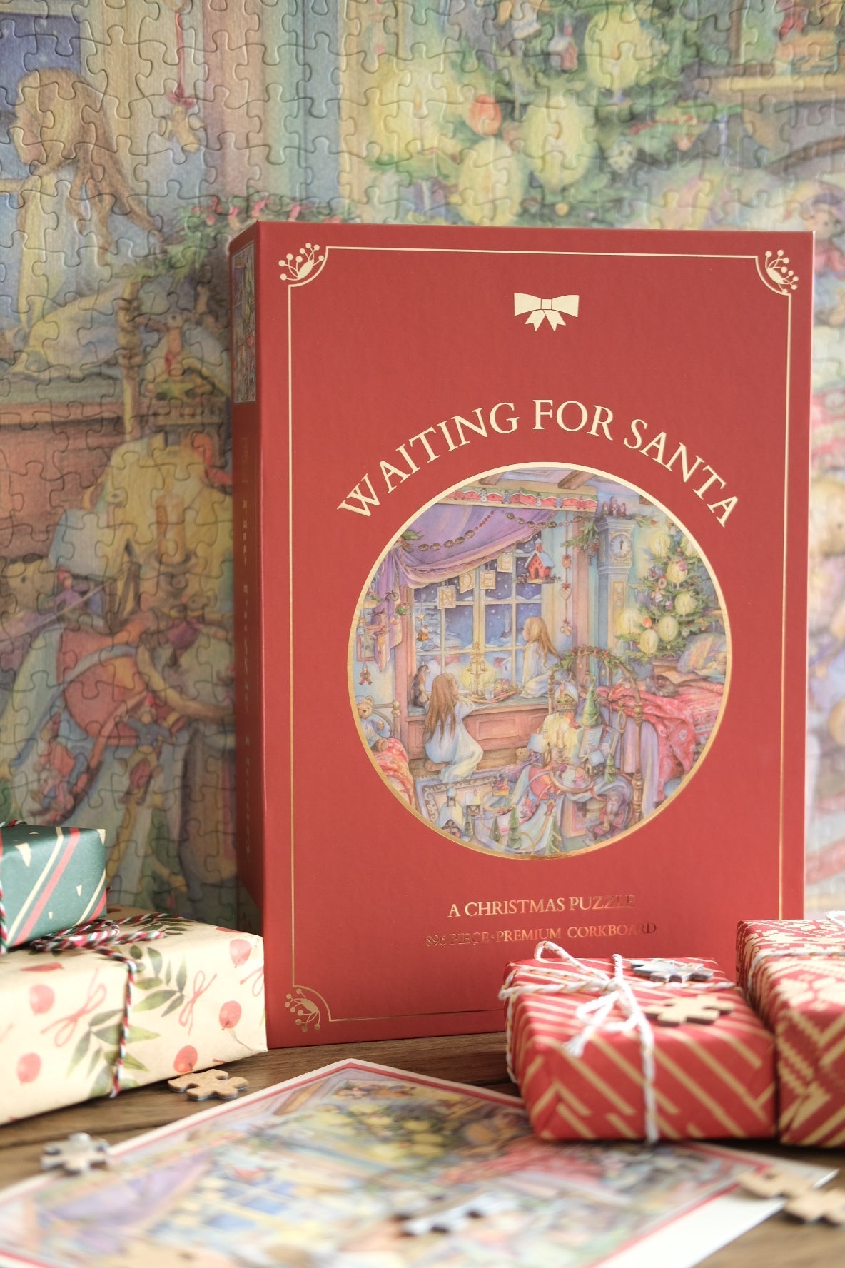Waiting for Santa 896 Piece Jigsaw Puzzle | The Puzzle Theory - Jigsaw Puzzles - The Puzzle Center