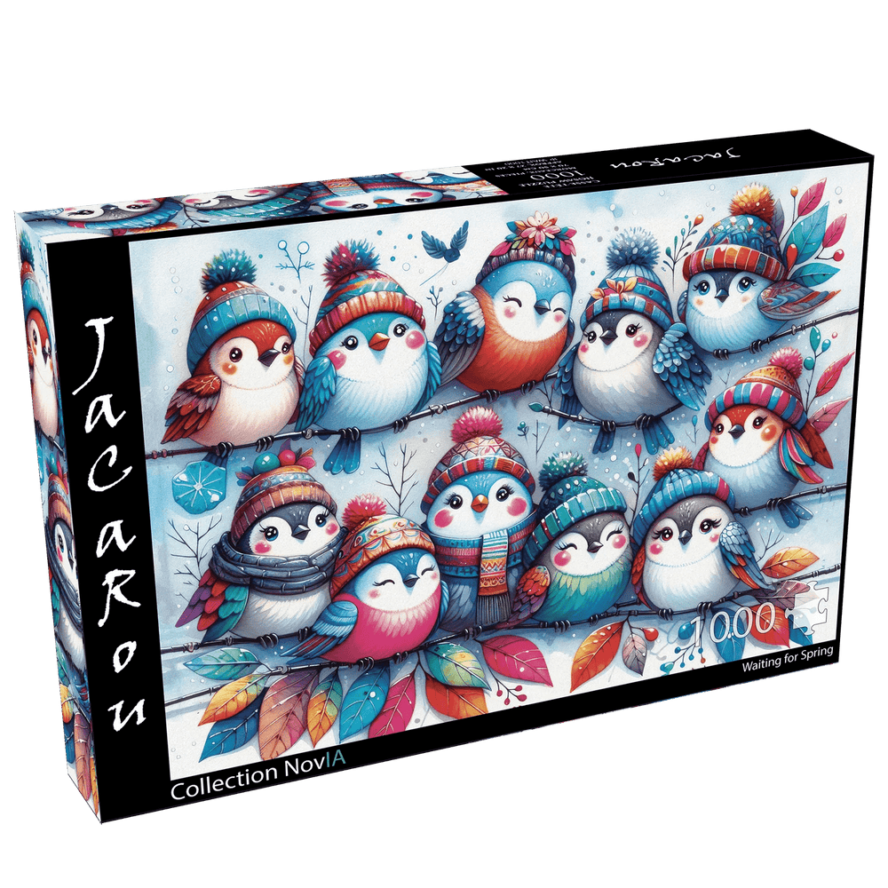 Waiting For Spring 1000 Piece Jigsaw Puzzle by JaCaRou Puzzles - Jigsaw Puzzles - The Puzzle Center