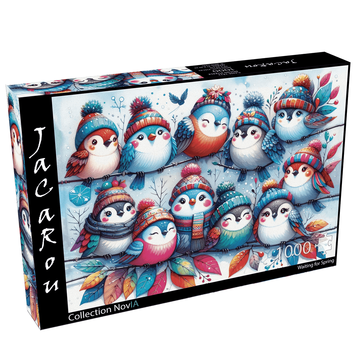 Waiting For Spring 1000 Piece Jigsaw Puzzle by JaCaRou Puzzles - Jigsaw Puzzles - The Puzzle Center