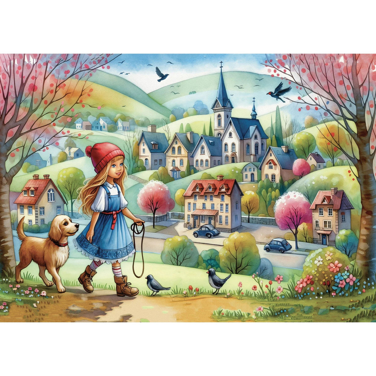Walking Toward Home 1000 Piece Jigsaw Puzzle | Delfy Puzzles - Jigsaw Puzzles - The Puzzle Center